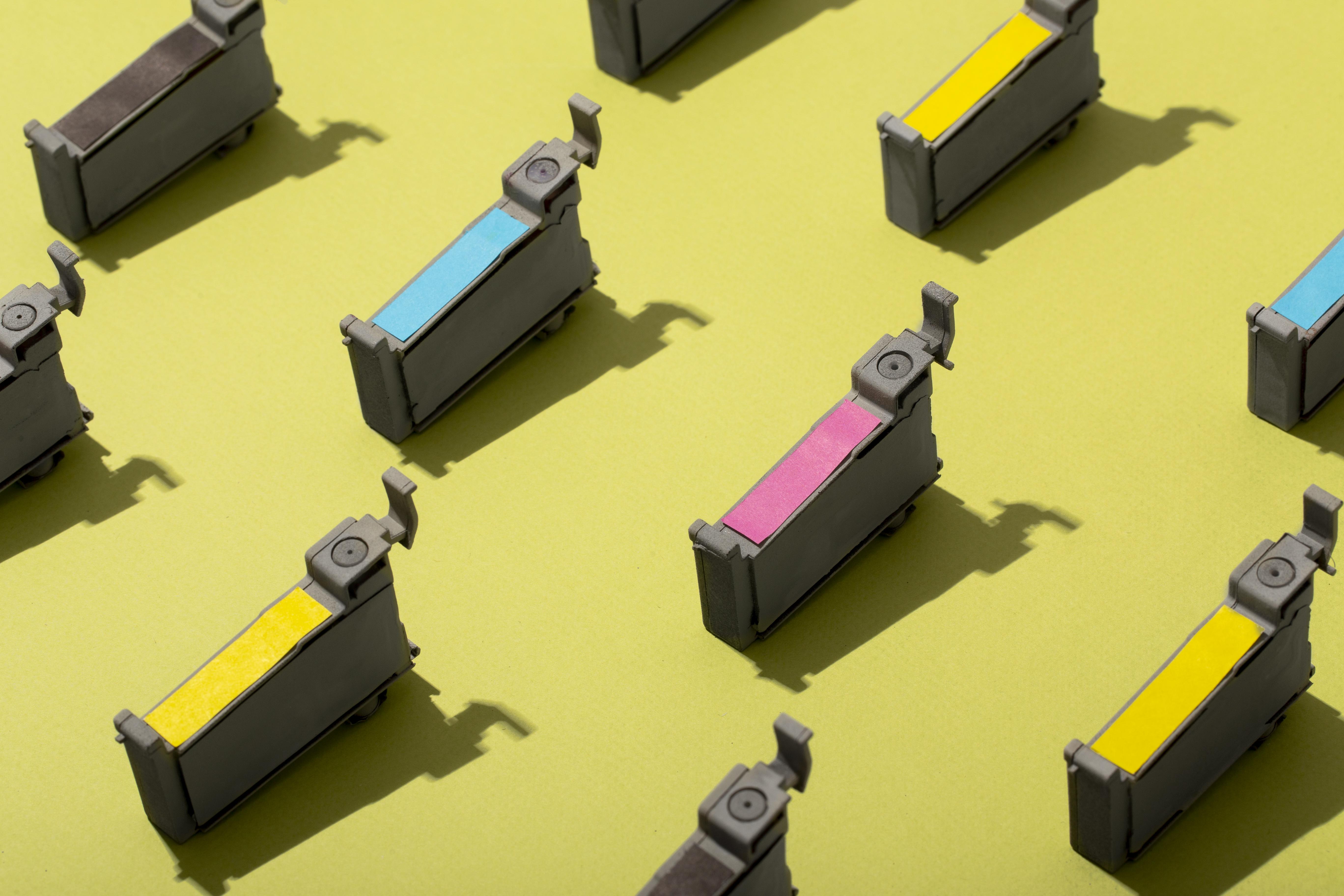 CMYK Druckkartuschen - Professionelle Druckqualität mit präzisen Farben